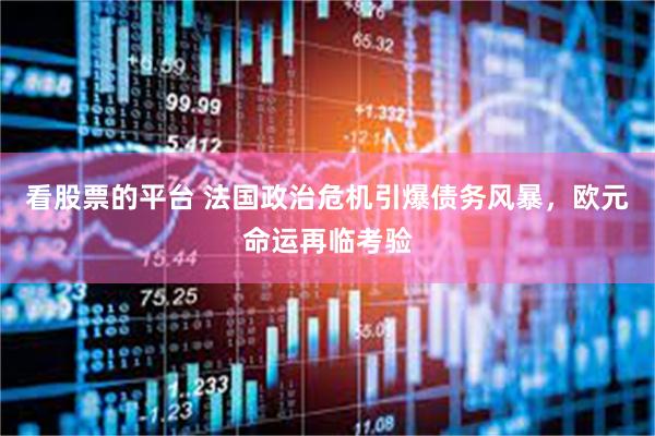 看股票的平台 法国政治危机引爆债务风暴，欧元命运再临考验